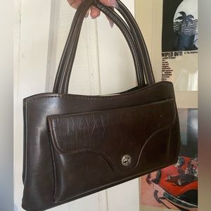 brown vintage purse